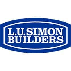 Home L.U. Simon Builders logo on a white background.